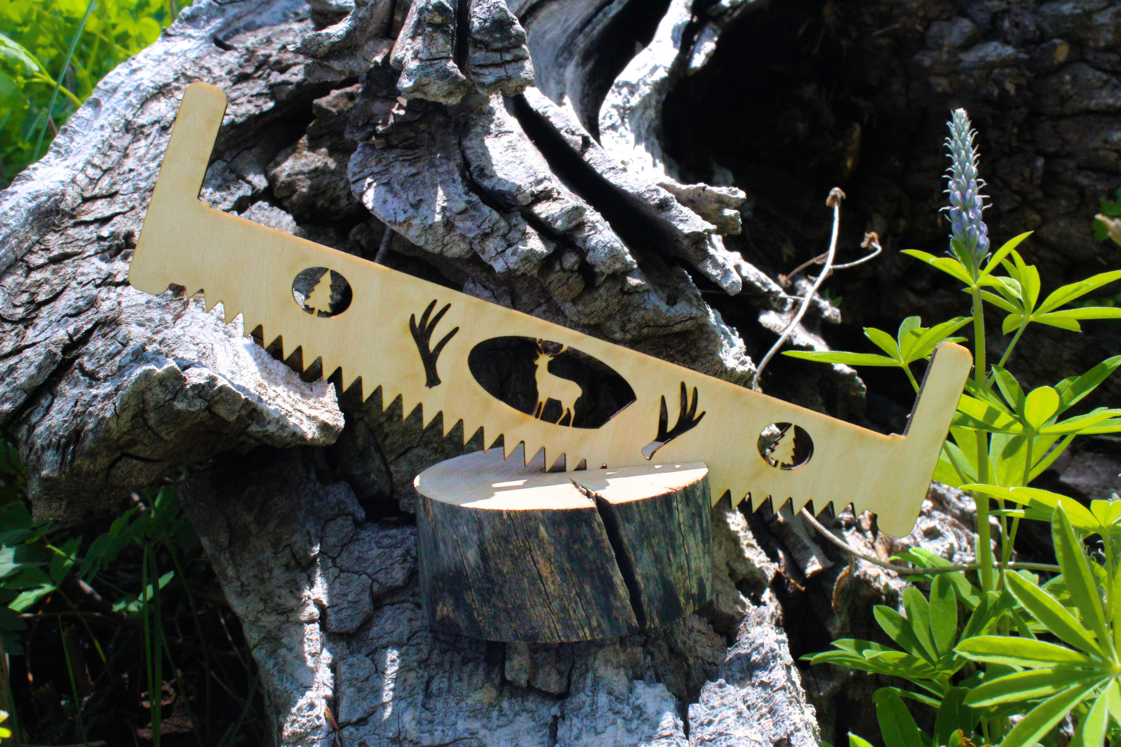 Bucksaw paperweight
